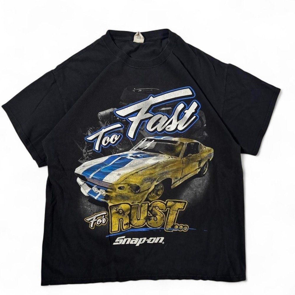 Black Snap-on "Built to Riches" Graphic T-Shirt - M